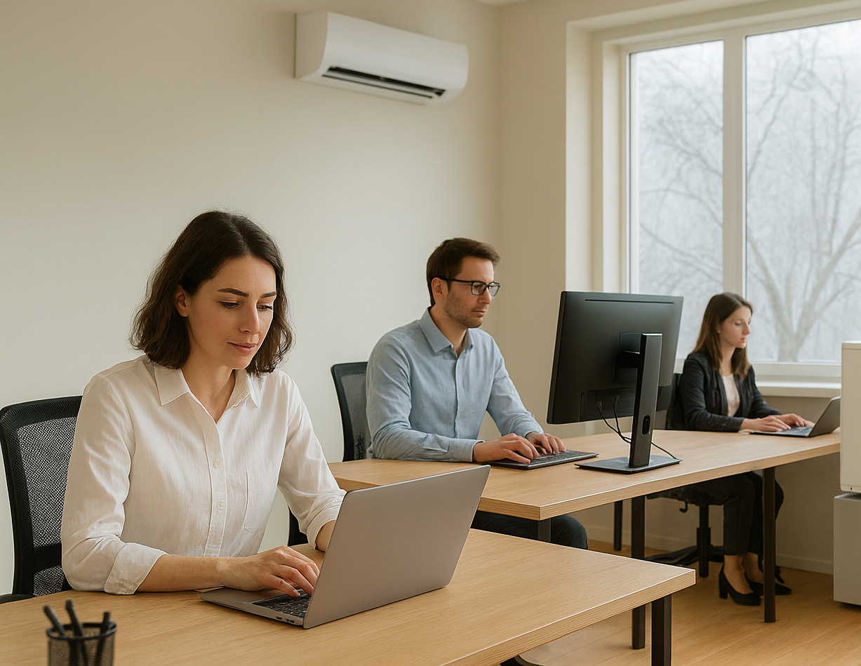 🌡 Ésszerű hőfok beállítása az irodában – mi az ideális?